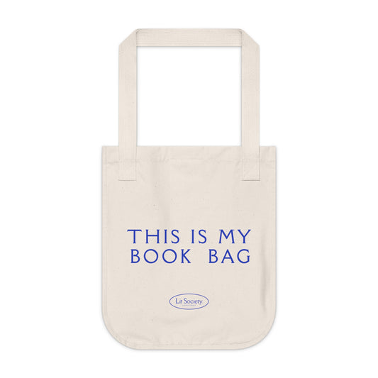 Lit Society Organic Canvas Tote