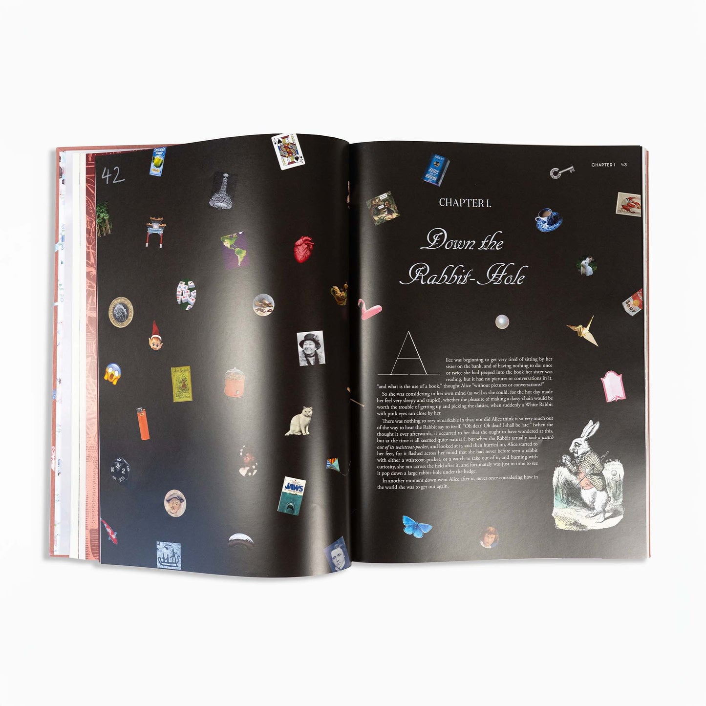 Alice in Wonderland Art Novel™ Collector's Edition