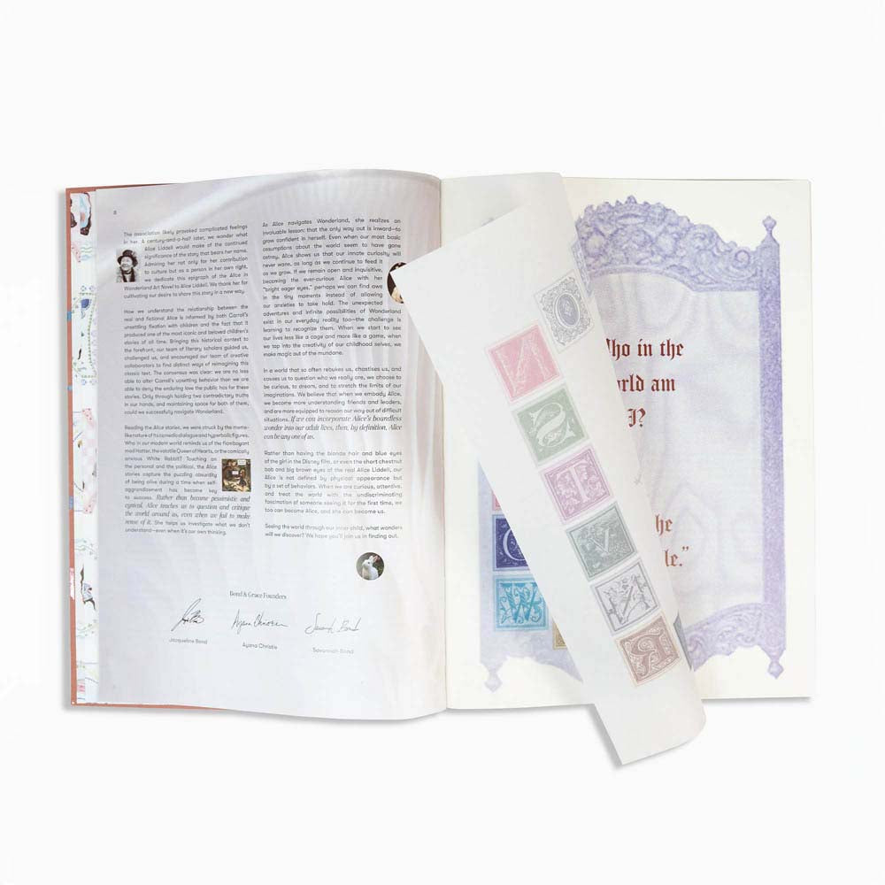 Alice in Wonderland Art Novel™ Collector's Edition