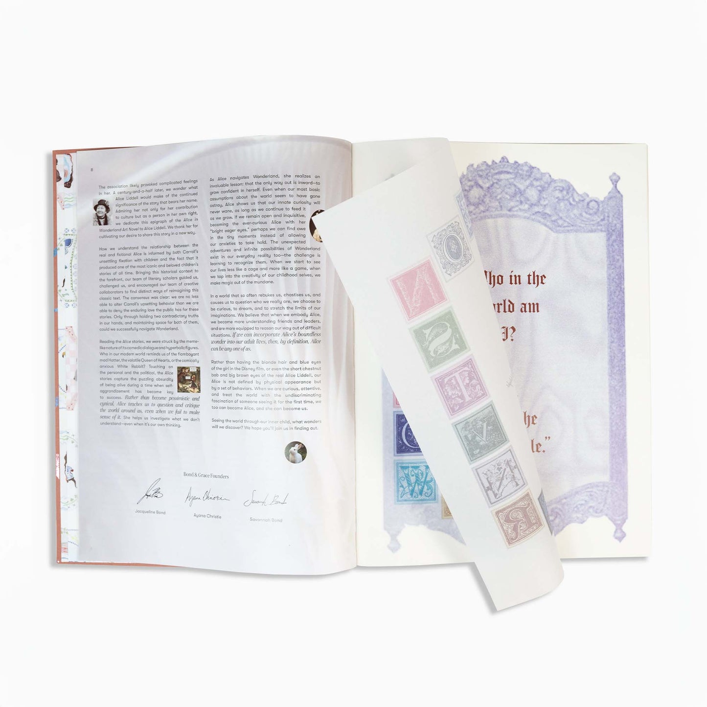 Alice in Wonderland Art Novel™ Collector's Edition
