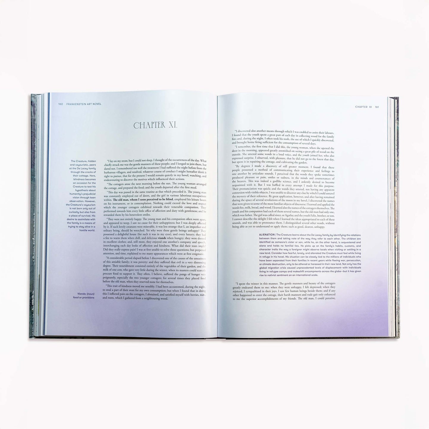 Frankenstein Art Novel