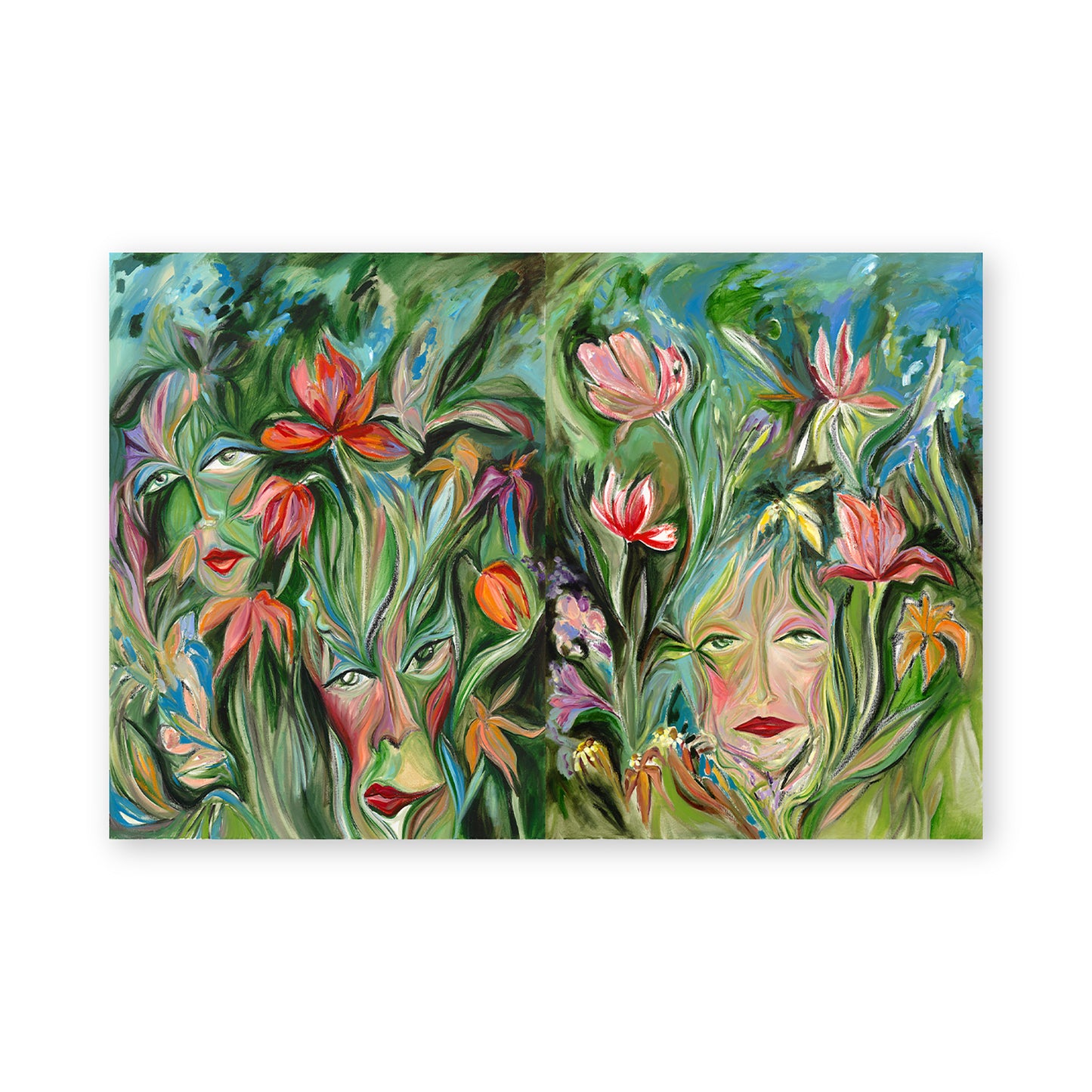 A Gossip of Flowers by Morgan Jones Johnston