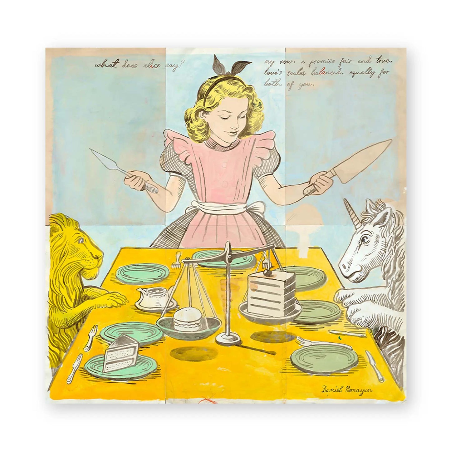 Alice's Fair Share in Wonderland by Daniel Benayun
