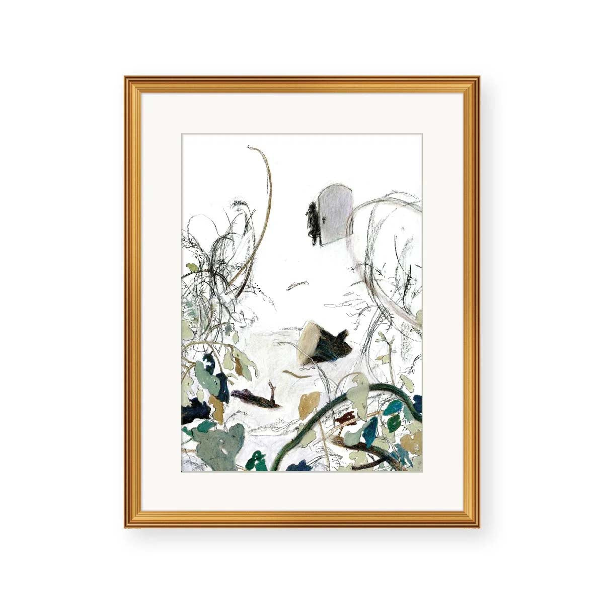 Behind The Swinging Curtain of Ivy by Cici Suen