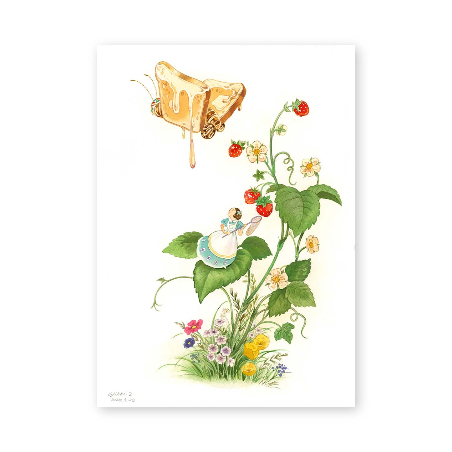 Bread Butterfly by Vikki Zhang