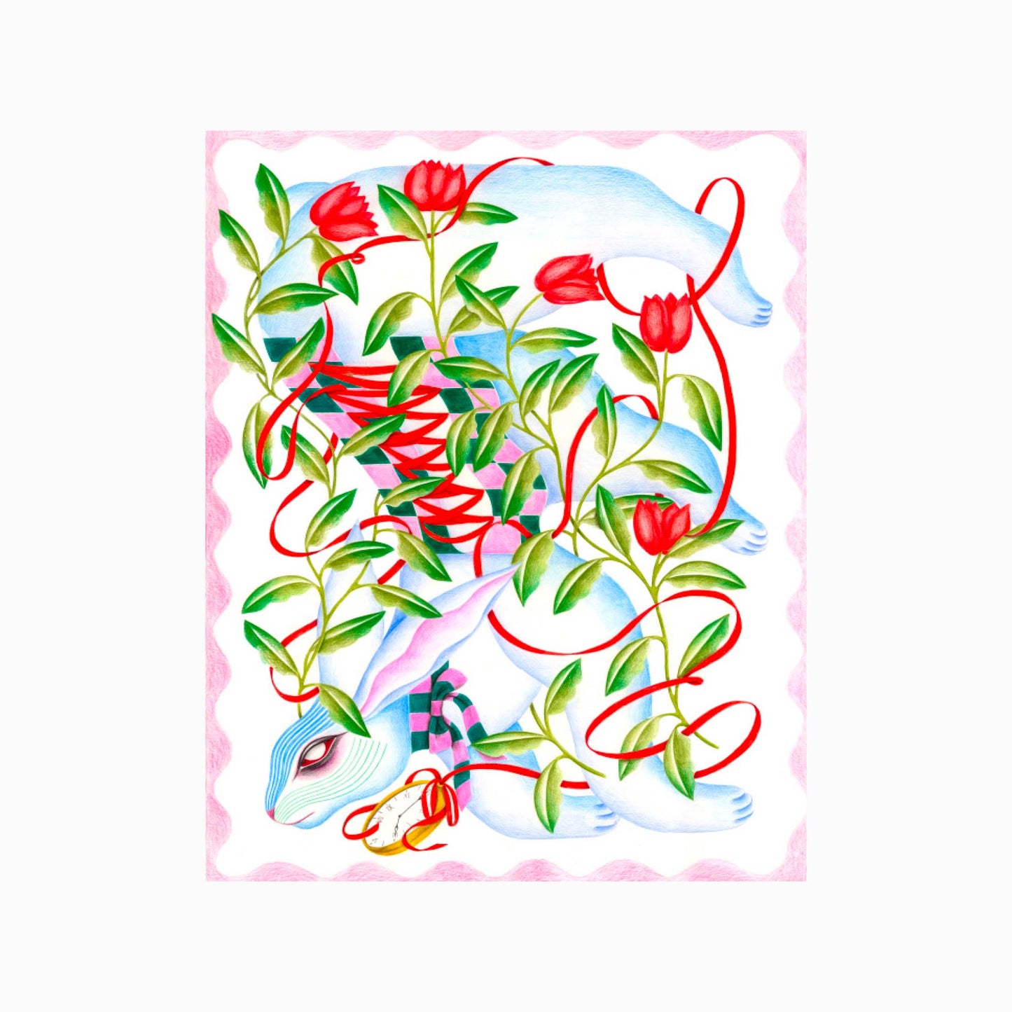 The White Rabbit Art Print