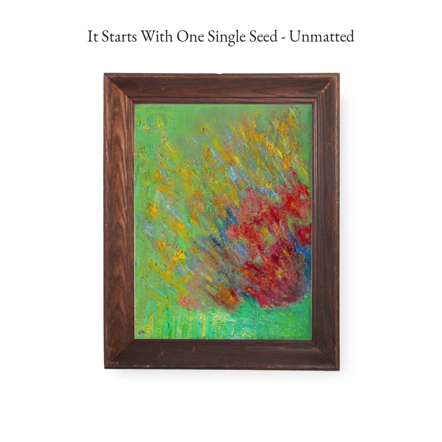 It Starts with One Single Seed - Unmatted