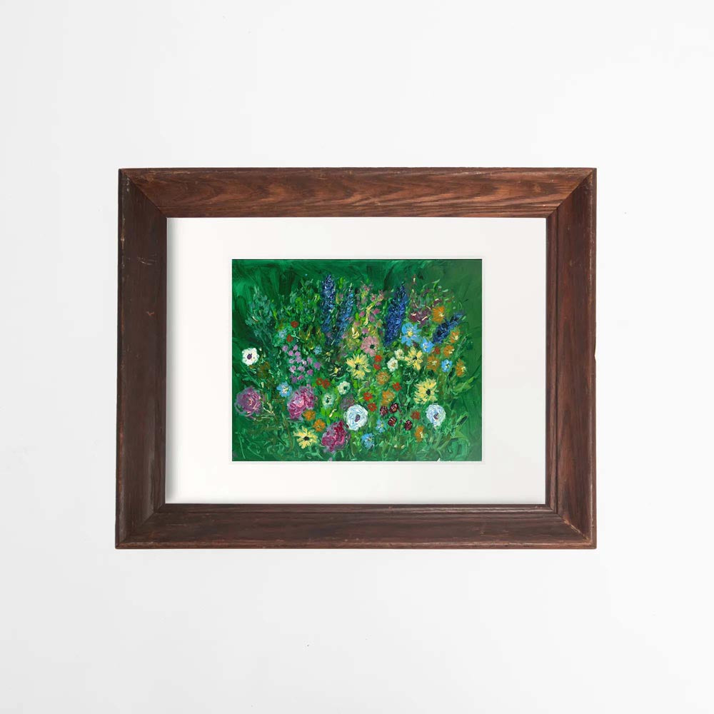 Cezanne Frame_SoManyFlowers_ By Kim Ahonoukoun