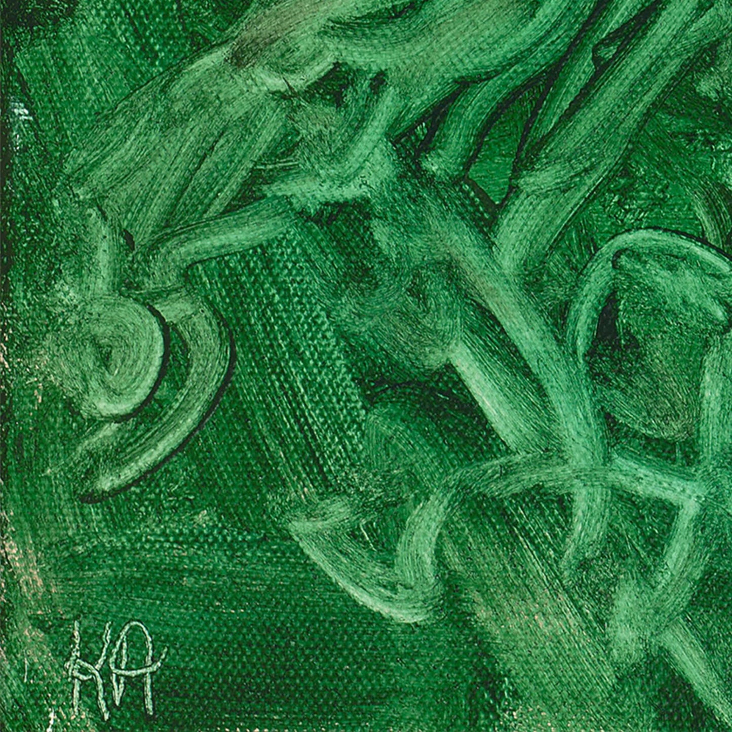 Dreaming of Green by Kim Ahonoukoun