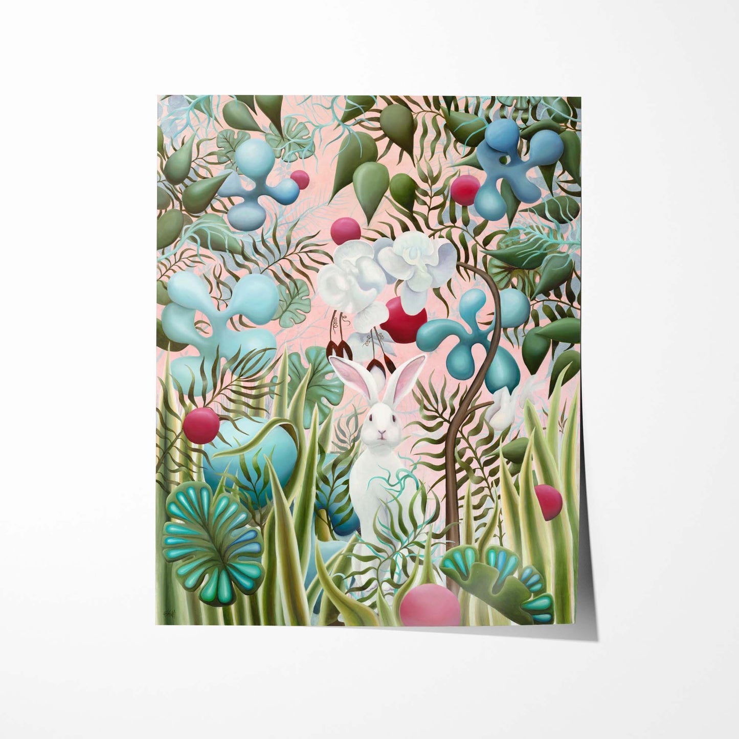 The Rabbit Art Print by Emma Knight