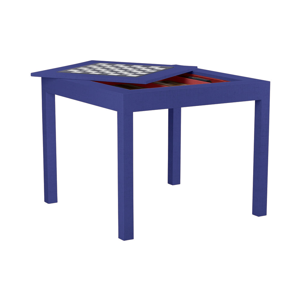Everything Table - Cheshire Cat Blue with Queen of Hearts Interior
