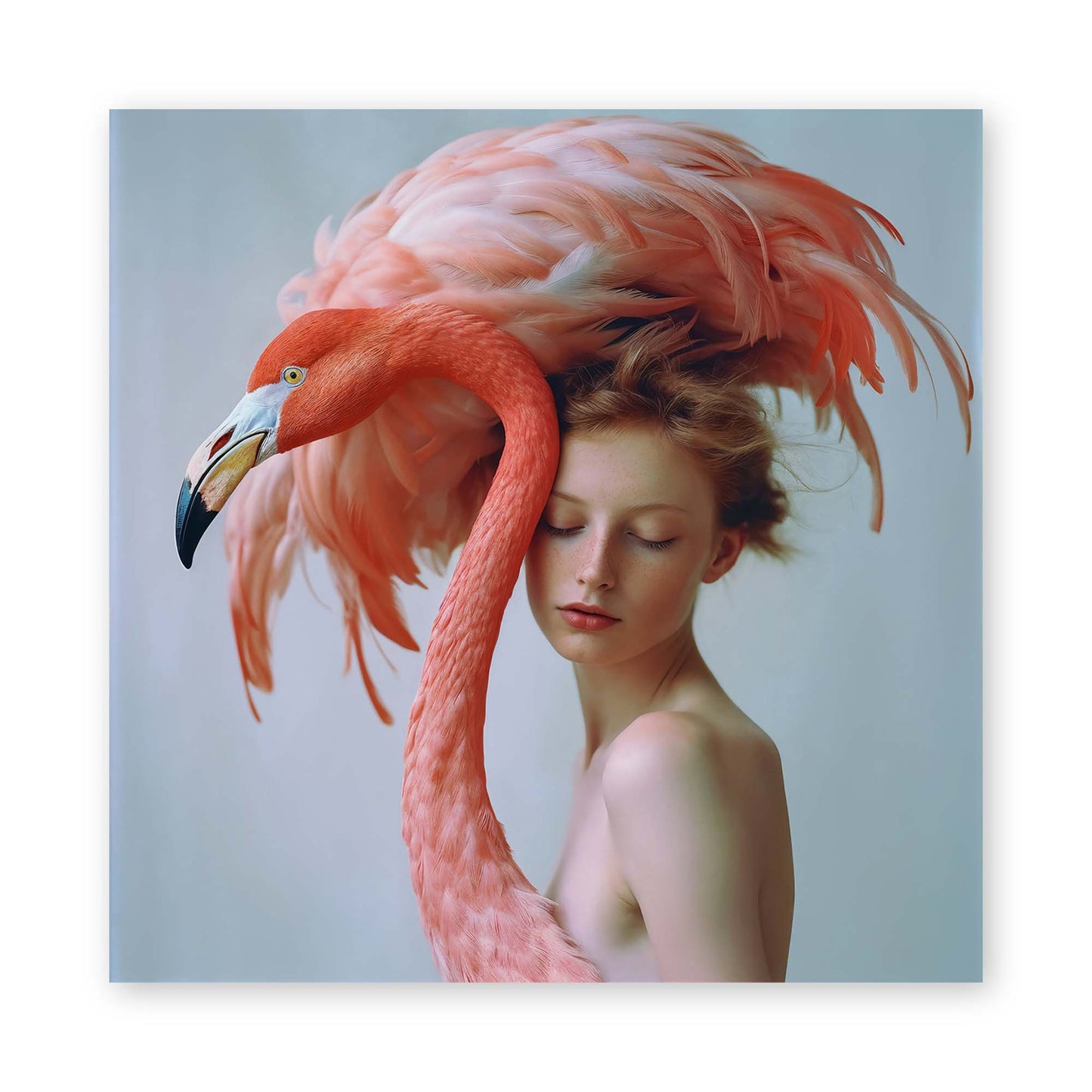 Flamingorphosis by Hana Katoba