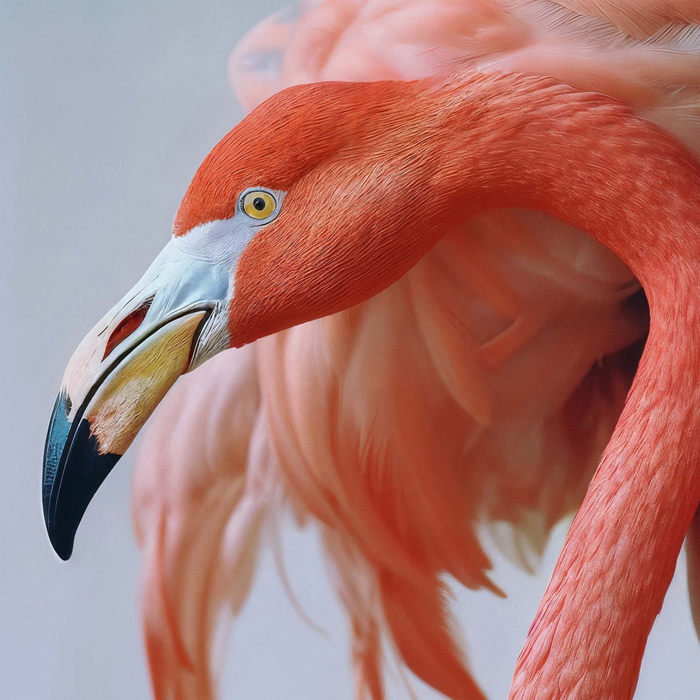 Flamingorphosis by Hana Katoba