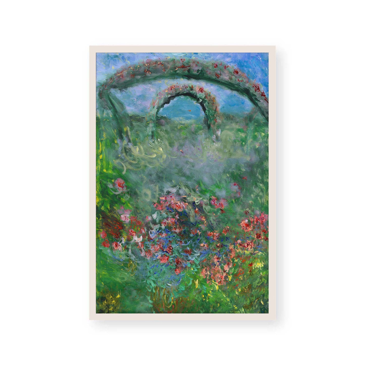 Garden in Bloom by Kim Ahonoukoun