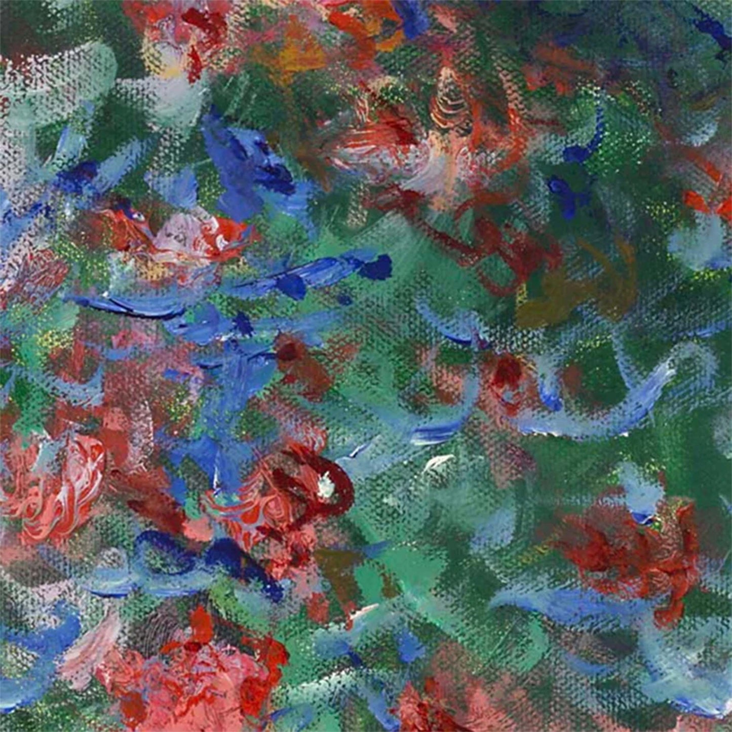 Garden in Bloom by Kim Ahonoukoun