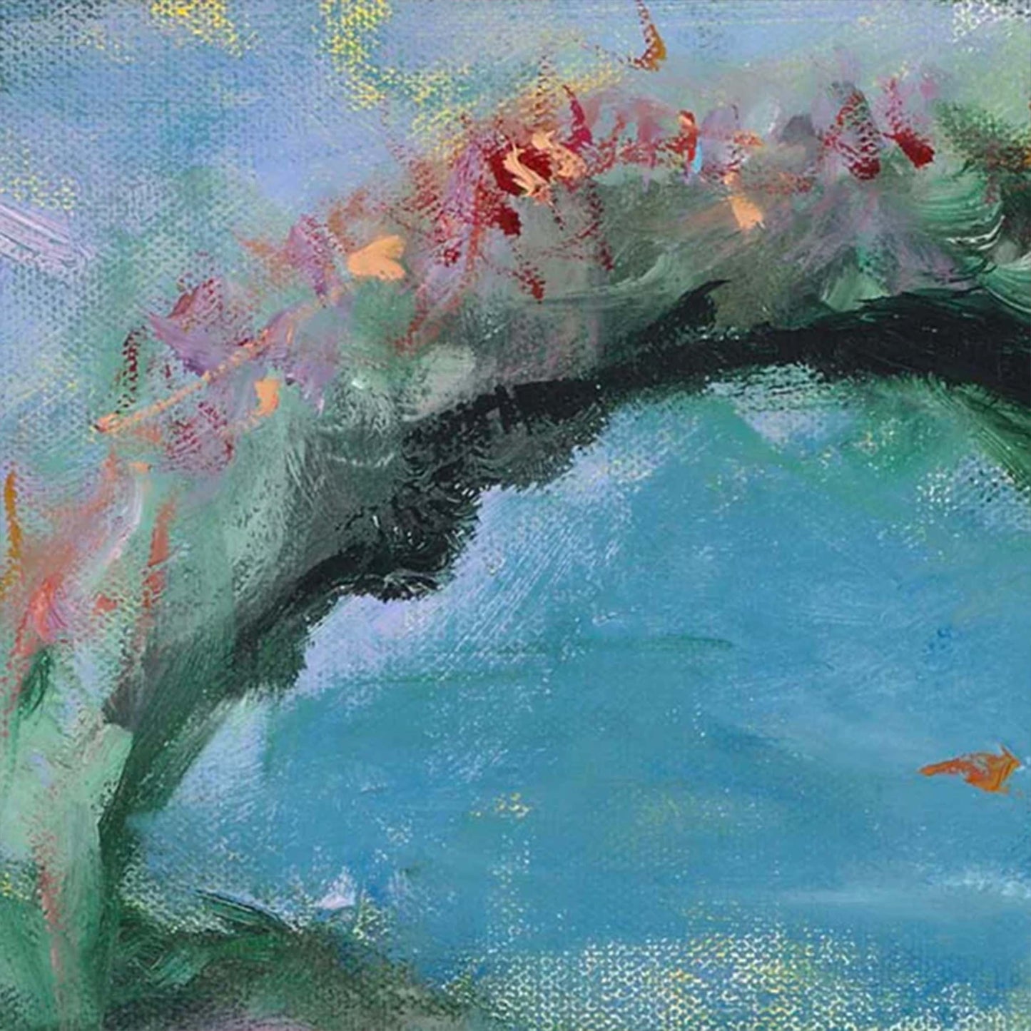 Garden in Bloom by Kim Ahonoukoun