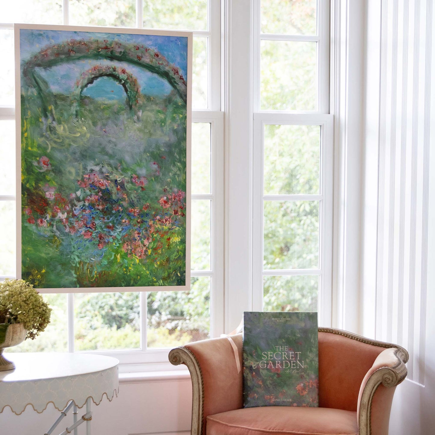Garden in Bloom by Kim Ahonoukoun