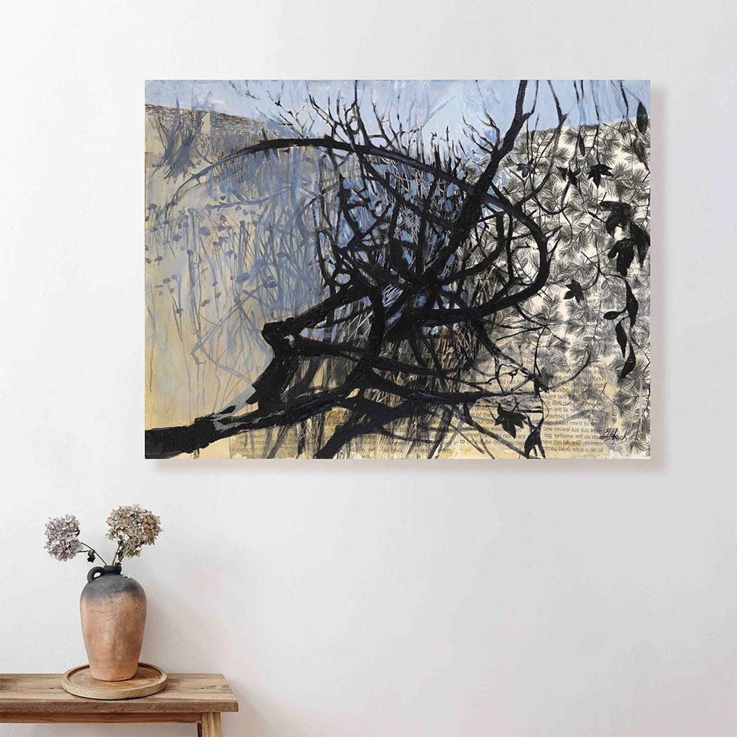 Glimmer of Hope in a Quite Dead Garden by Julia Hacker