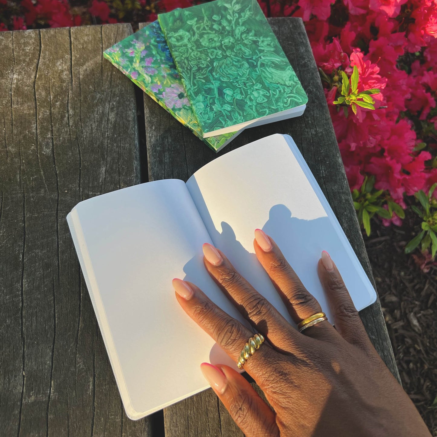 Set of 3 Pocket Journals - Impressions of The Secret Garden