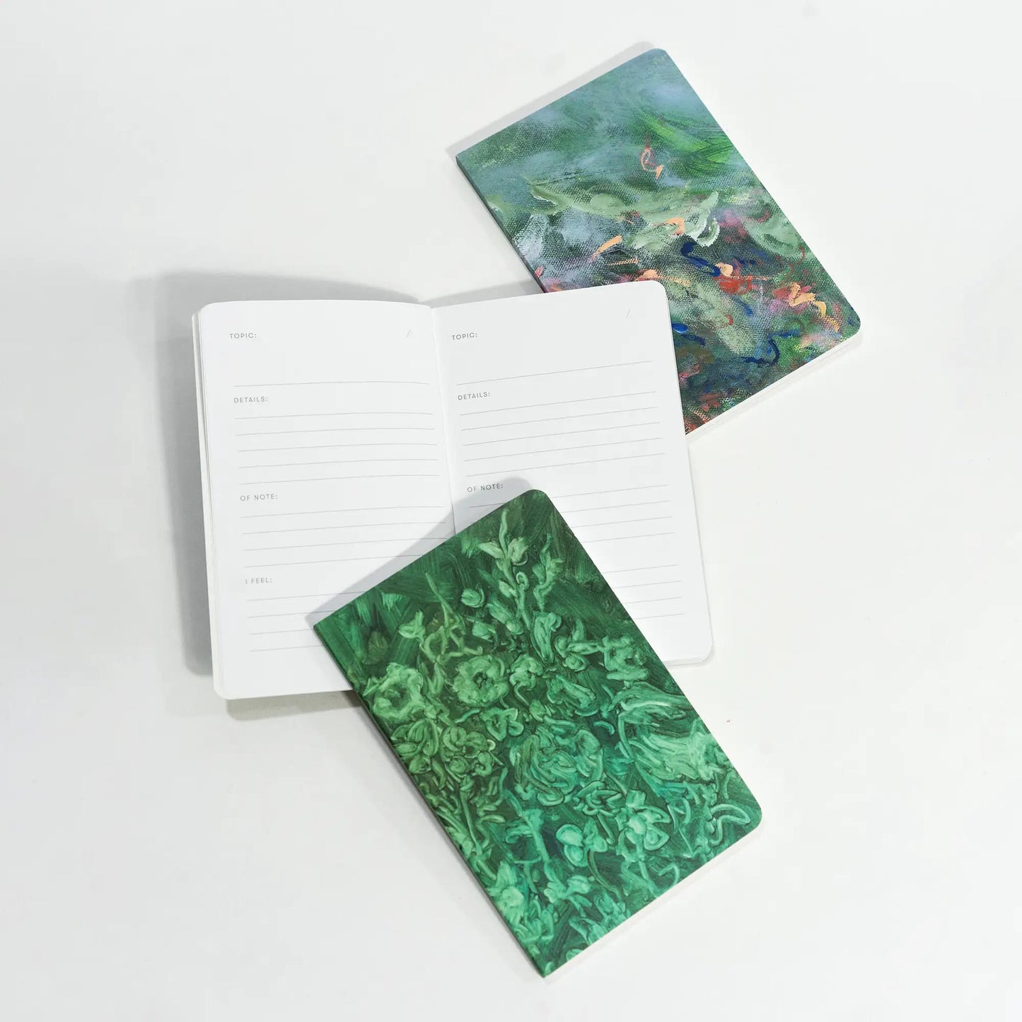Set of 3 Pocket Journals - Impressions of The Secret Garden
