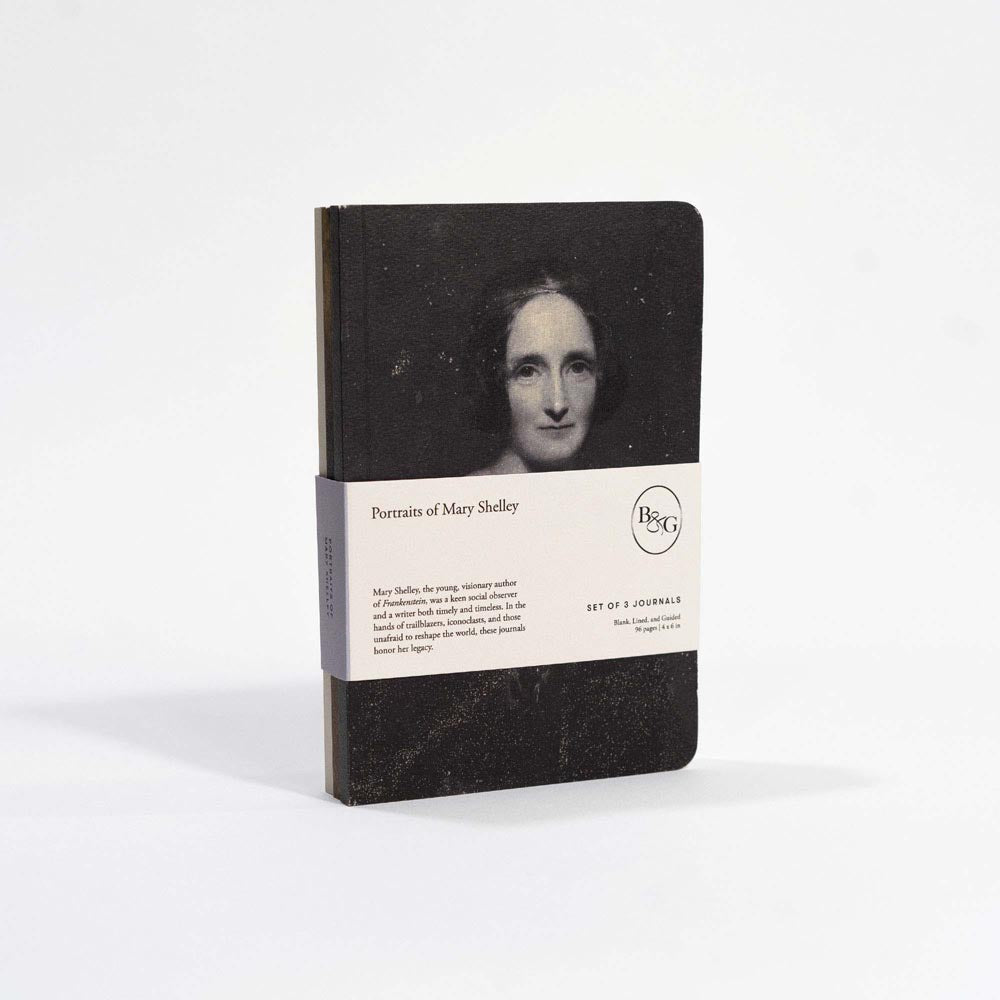 Set of 3 Pocket Journals - Portraits of Mary Shelley
