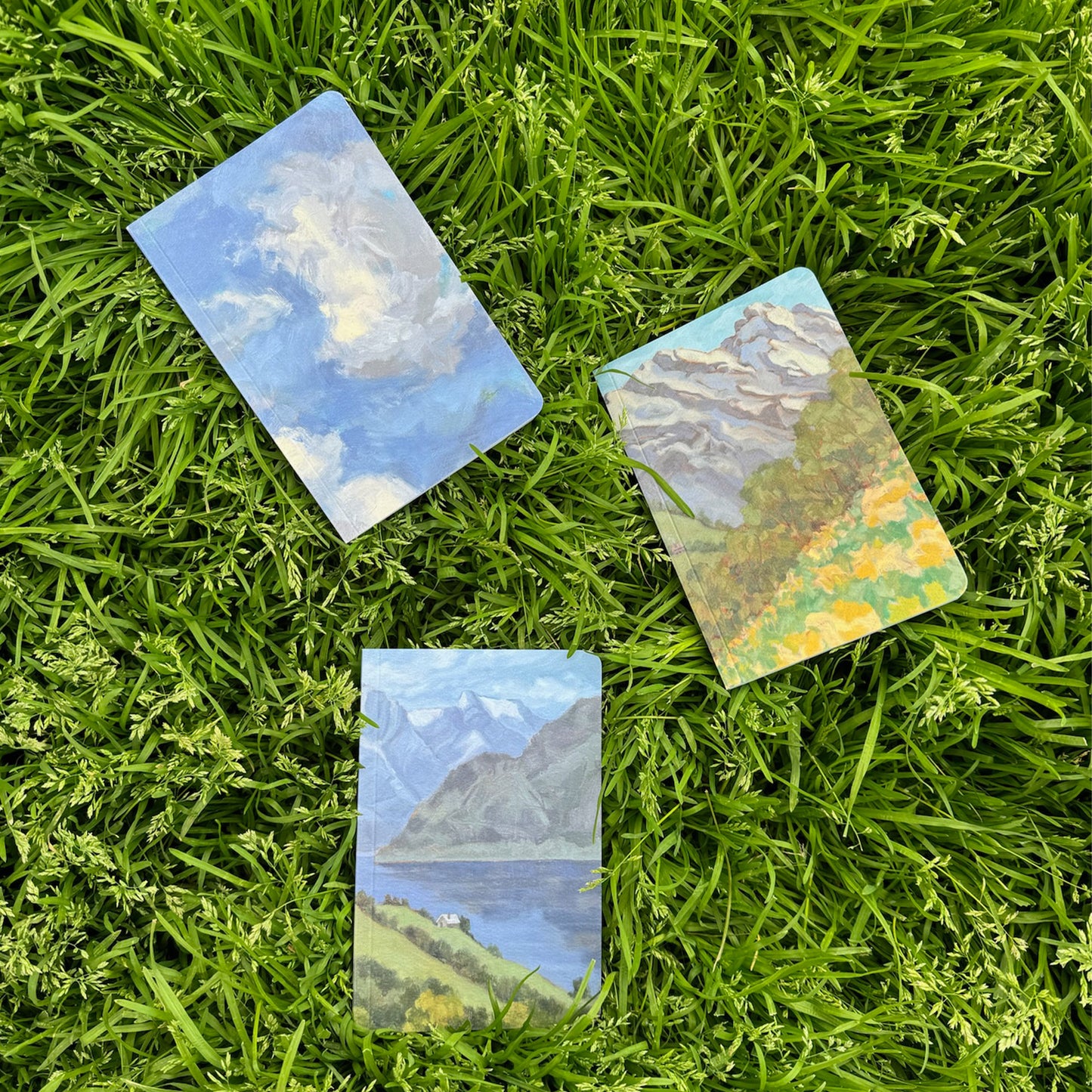 Set of 3 Pocket Journals - Landscapes of Frankenstein En Plein Air