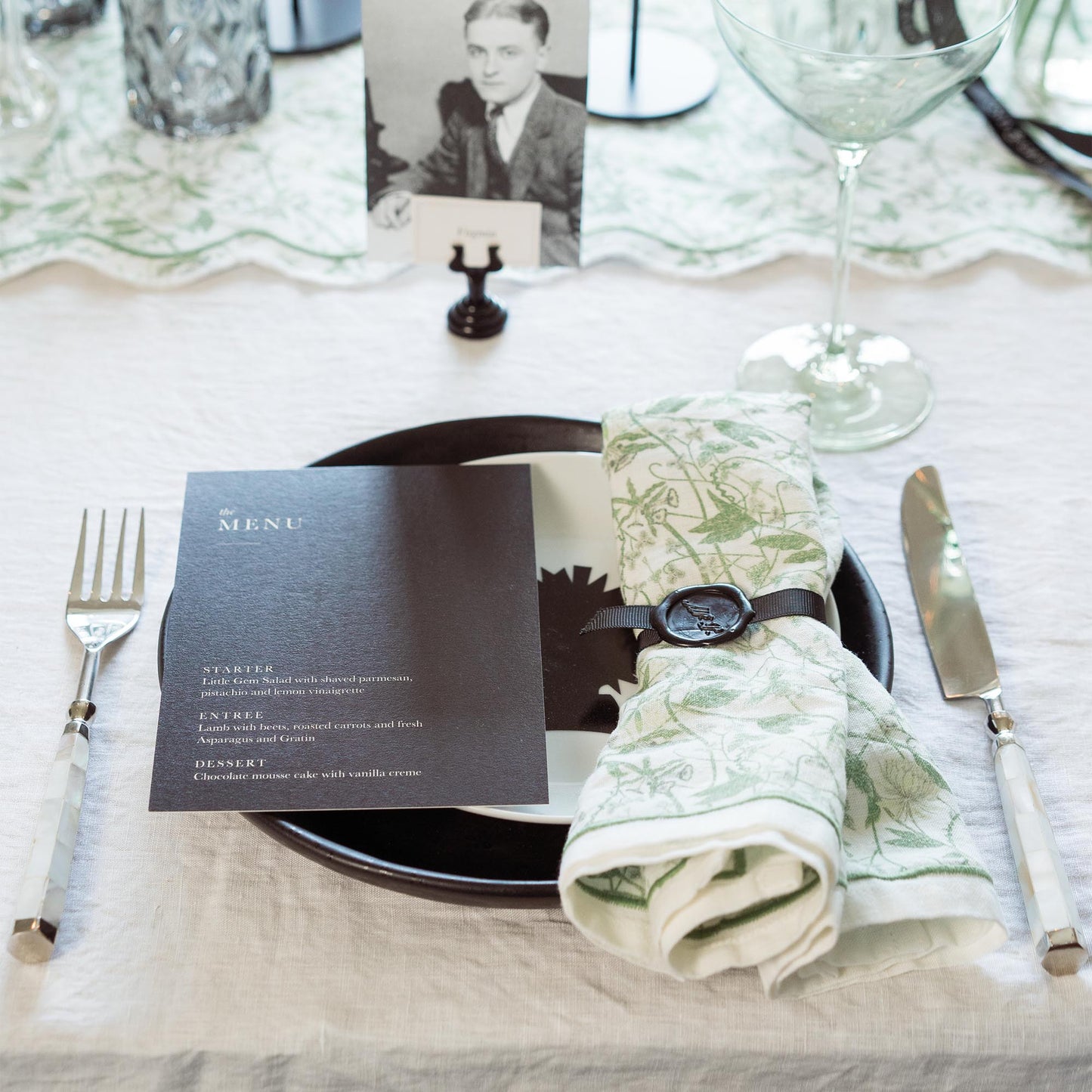Inner Garden Society Dinner Napkins