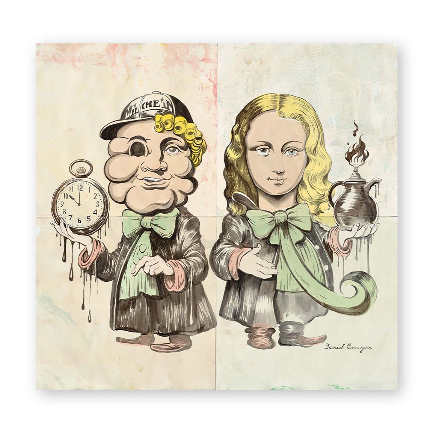 Michelangelo to Mattel the Dee and Dum by Daniel Benayun