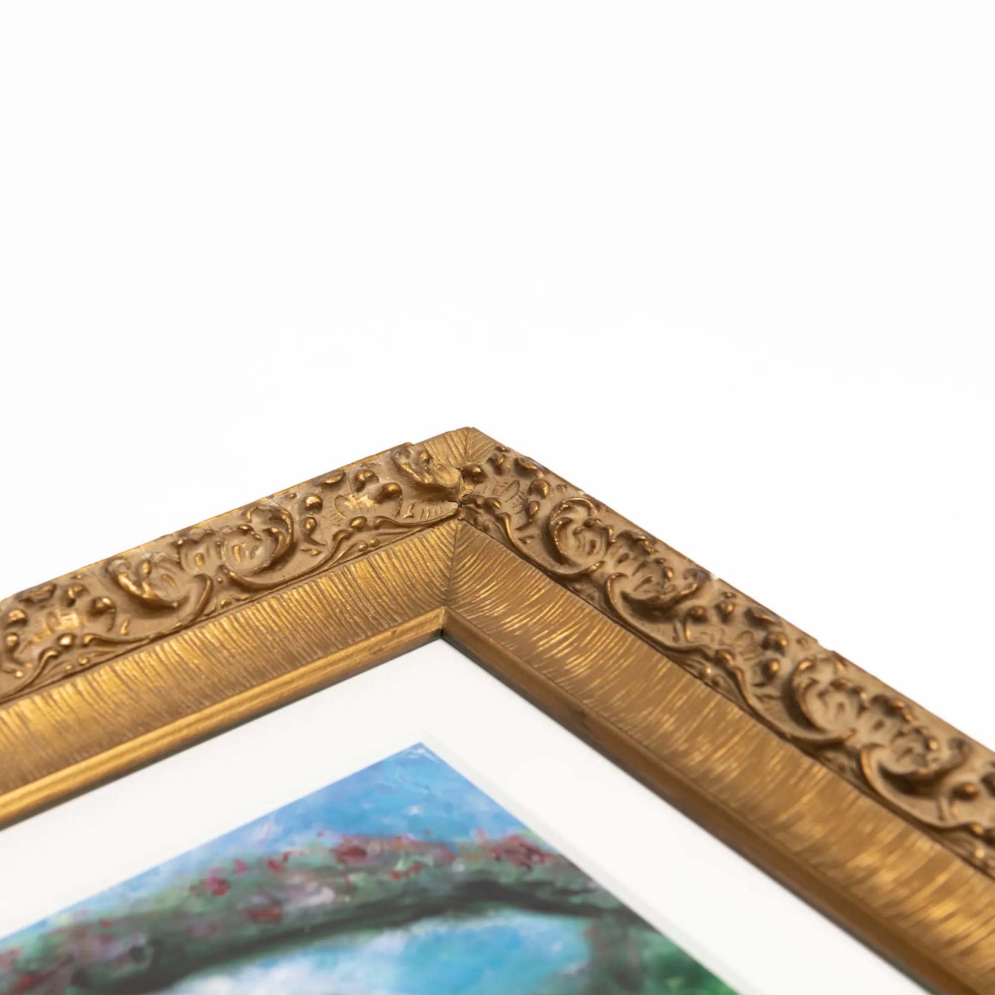 Monet Frame Featuring Garden In Bloom By Kim Ahonoukoun