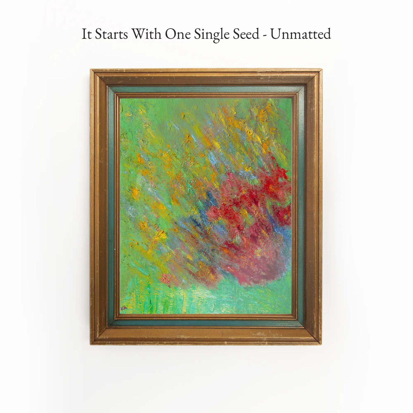 It Starts with One Single Seed - Unmatted
