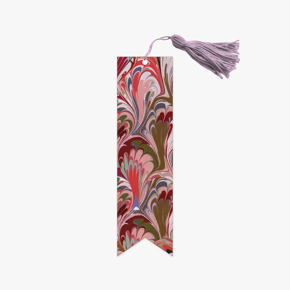 Vegan Leather Marbled Bookmark - Pigment & Prose