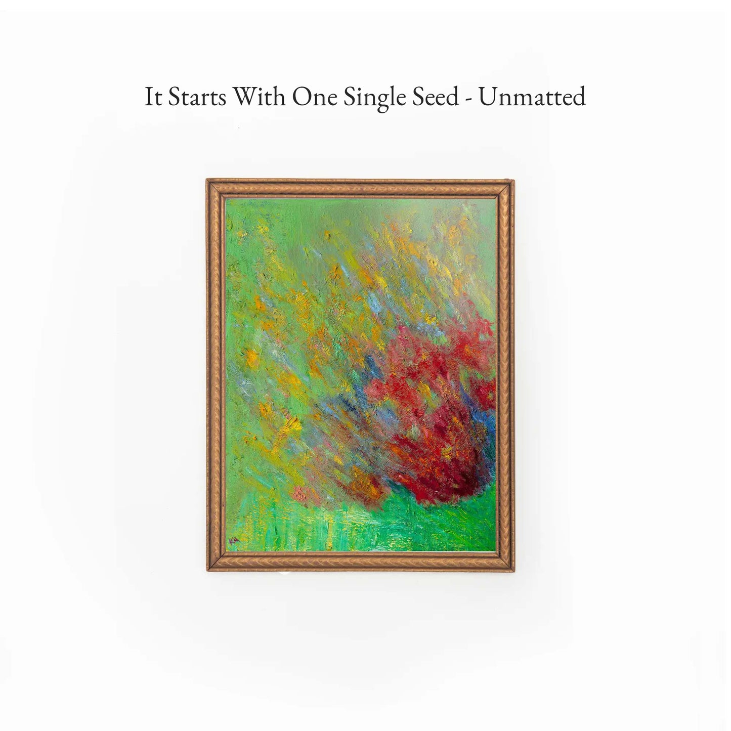 It Starts With One Single Seed - Unmatted