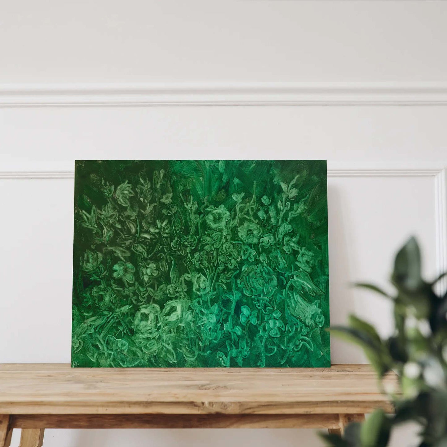 Dreaming of Green Art Print