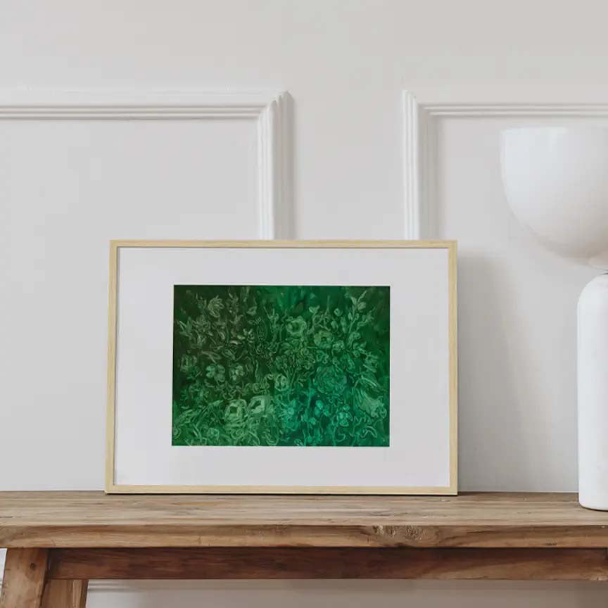 Dreaming of Green Art Print