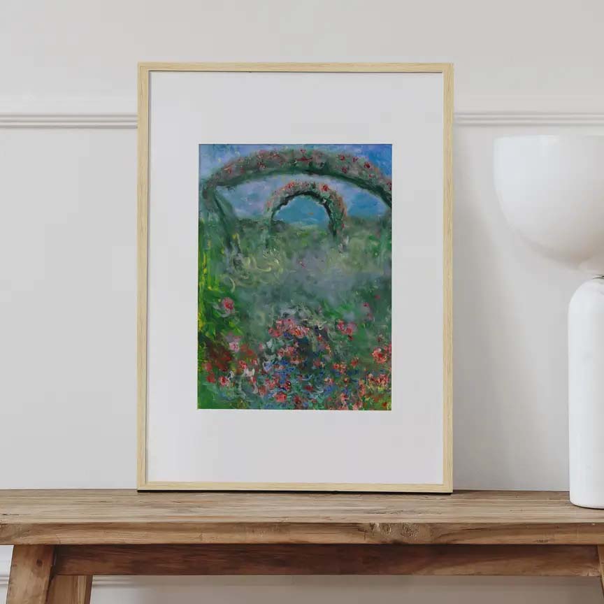 Garden in Bloom Art Print