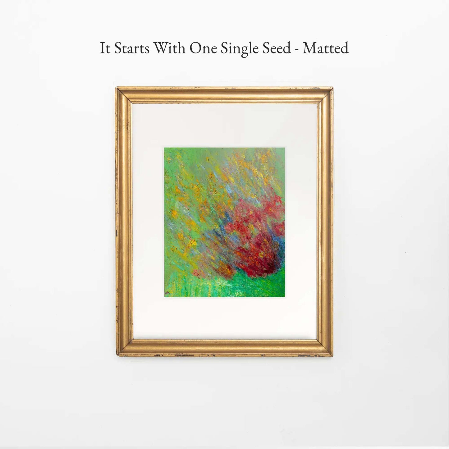 It Starts with One Single Seed - Matted