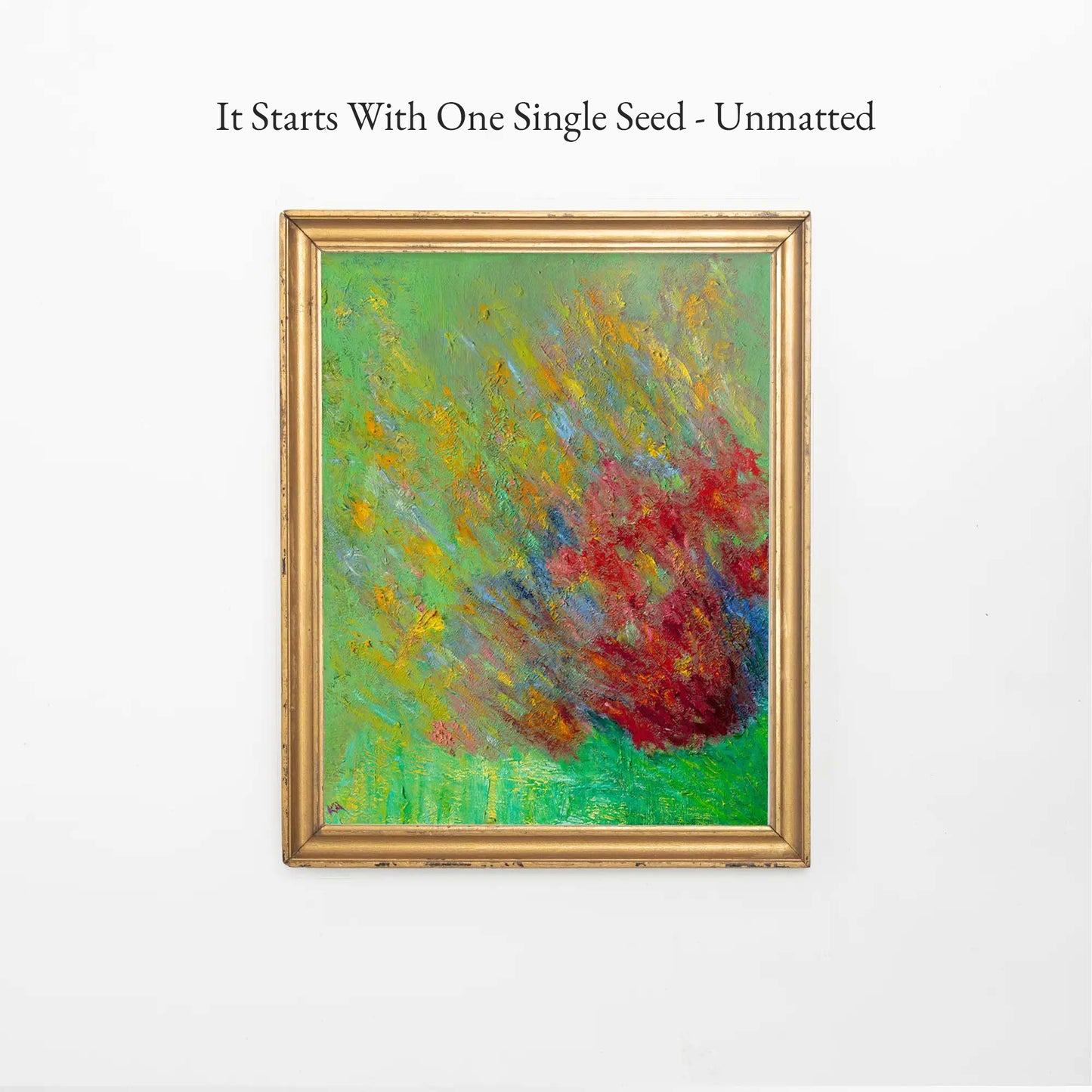 It Starts with One Single Seed - Unmatted
