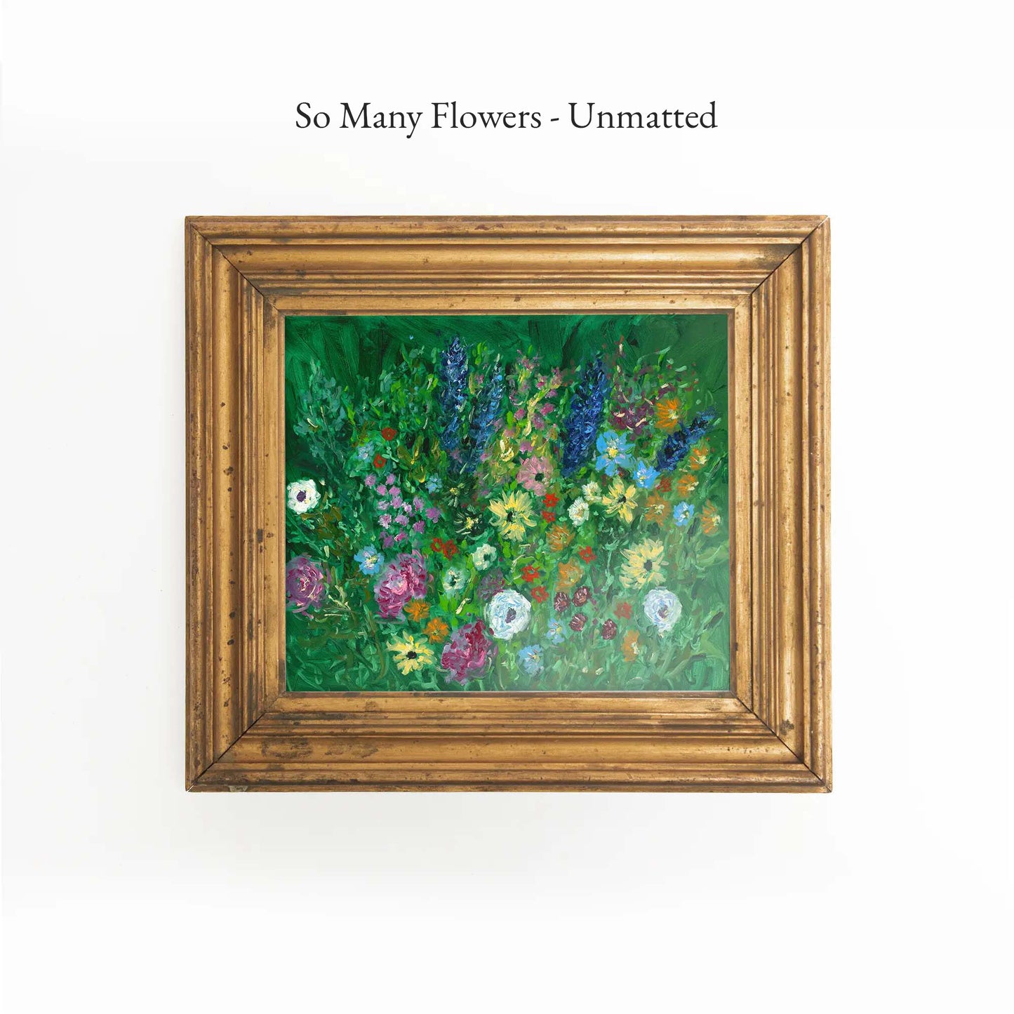 So Many Flowers - Unmatted