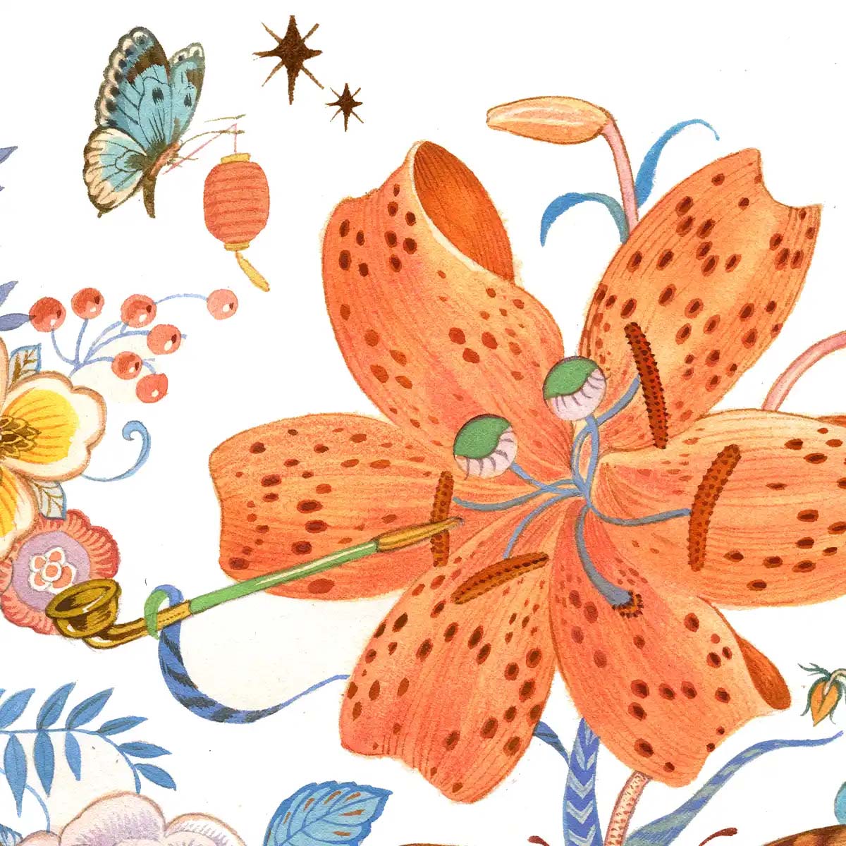 The Garrulous Flowers by Vikki Zhang