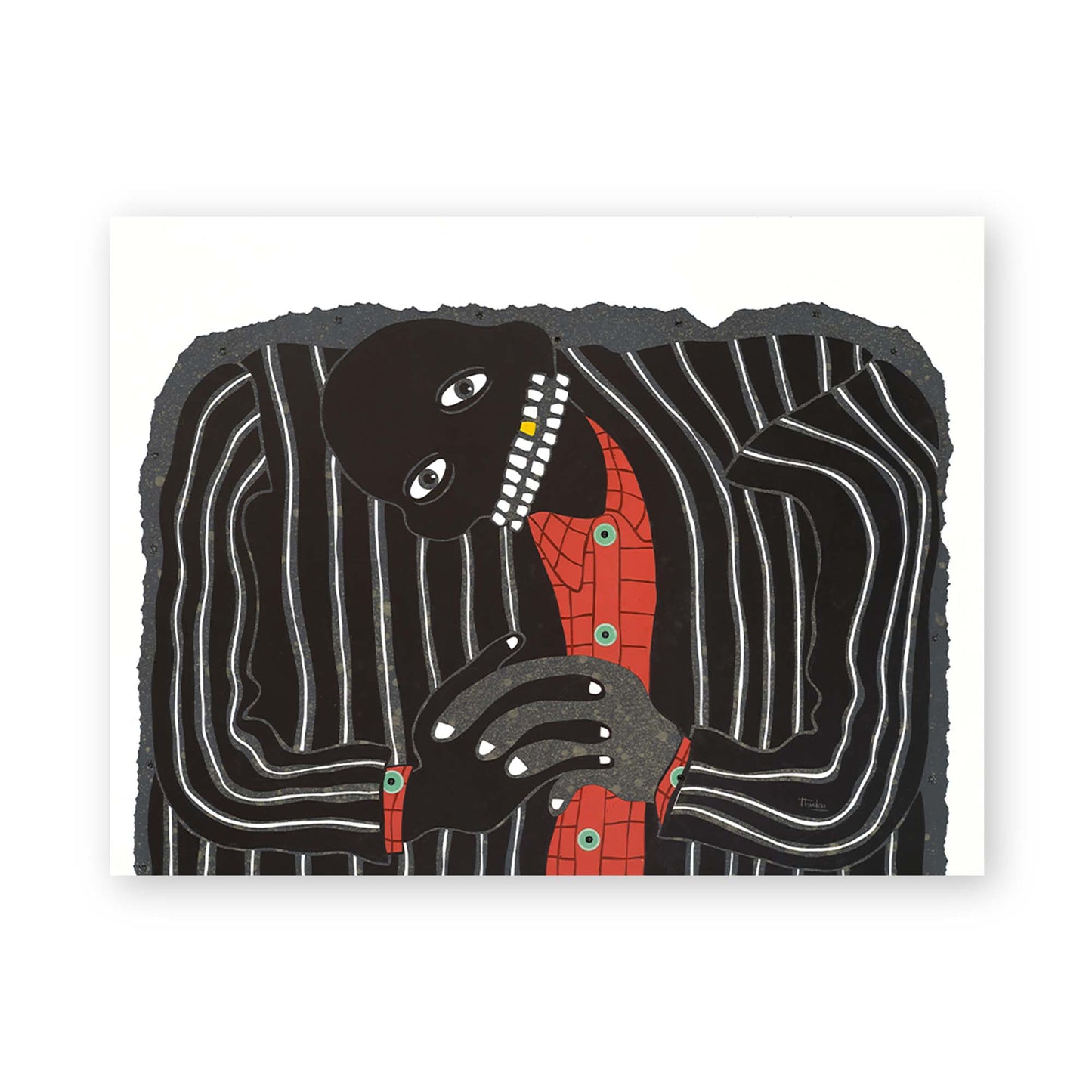 Untitled III (Kanono) by David Thuku