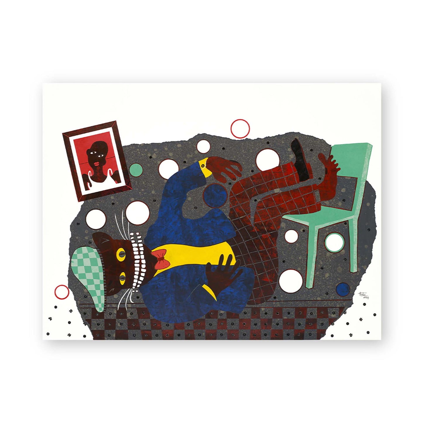 Untitled II (Paka Chizi) by David Thuku