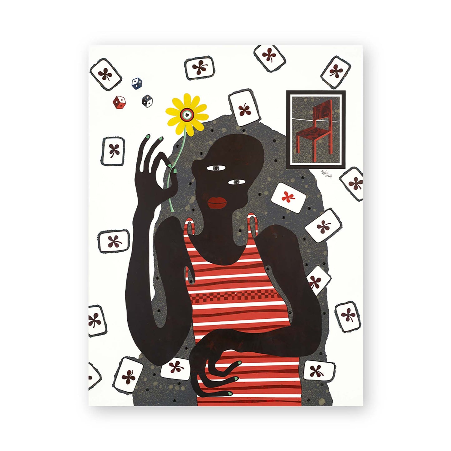 Untitled I (Malkia) by David Thuku