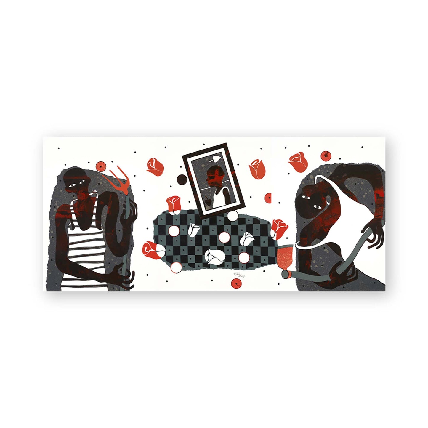 Untitled V (Wahusika) by David Thuku