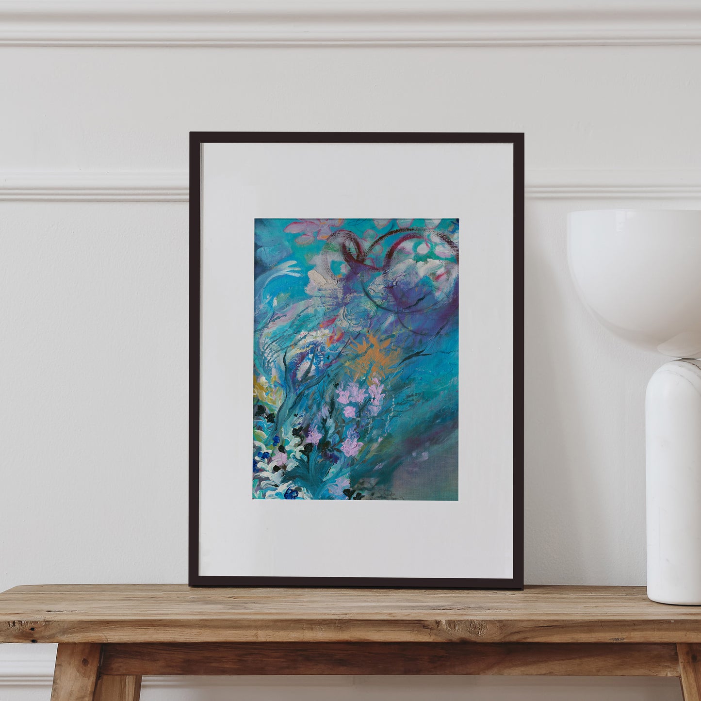 Letting Walls Down, Letting Passion In (Release) Art Print