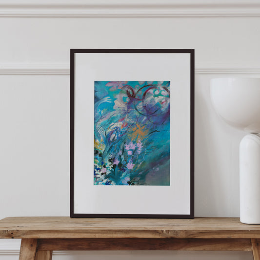 Letting Walls Down, Letting Passion In (Release) Art Print
