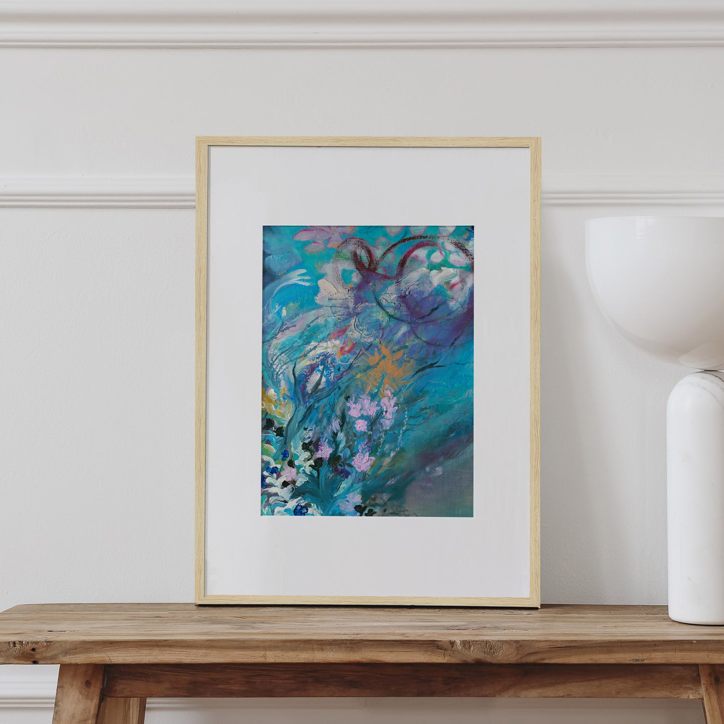 Letting Walls Down, Letting Passion In (Release) Art Print