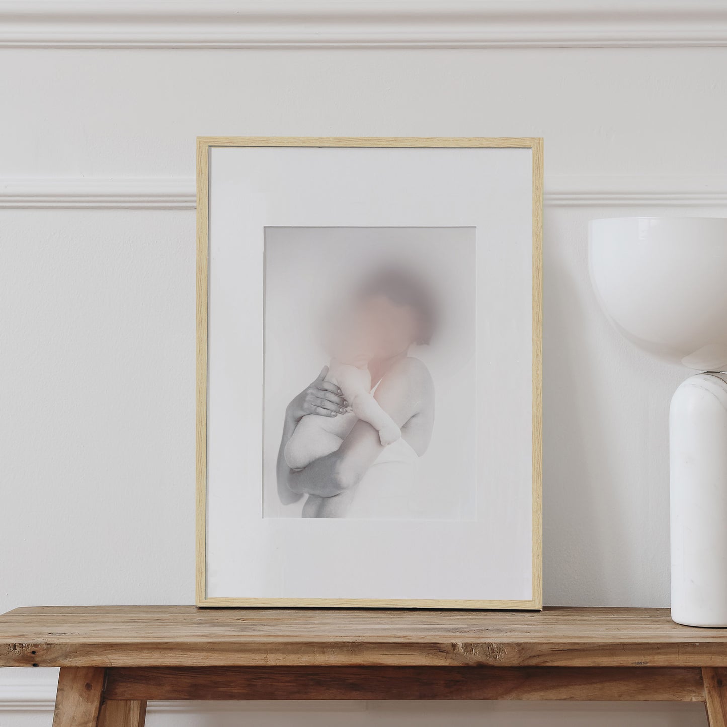 A Mother's Touch (Empathy) Art Print