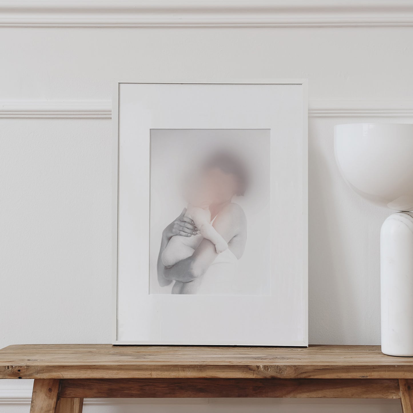 A Mother's Touch (Empathy) Art Print