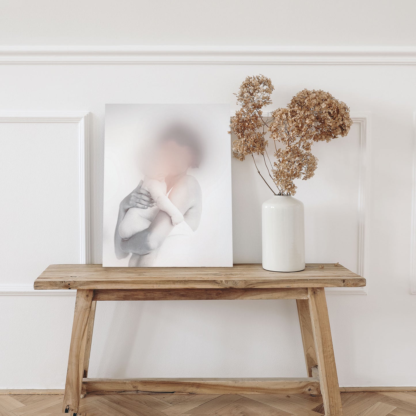 A Mother's Touch (Empathy) Art Print