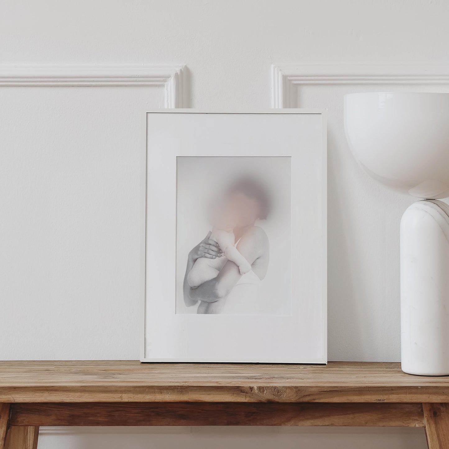 A Mother's Touch (Empathy) Art Print